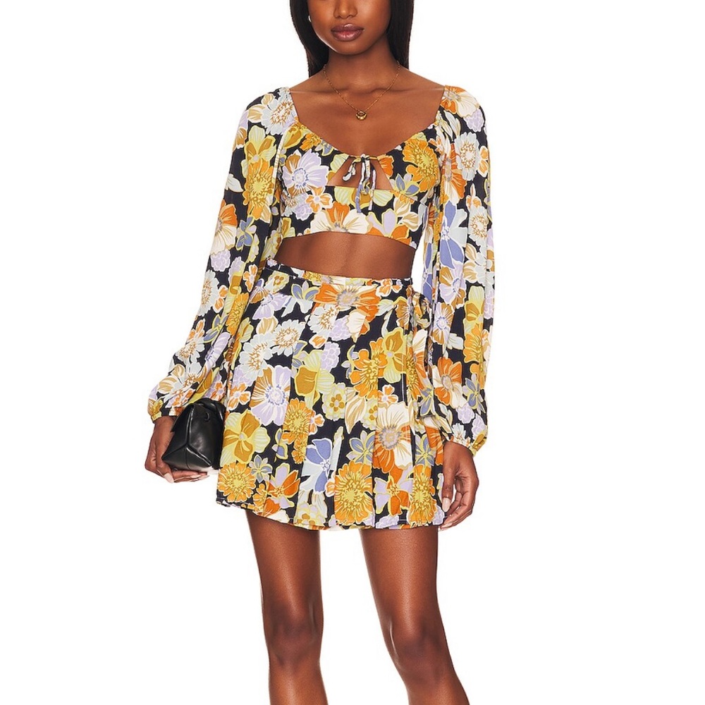 Revolve L*SPACE Daphne Top and Bottom in Sugar And Spice Floral